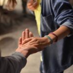 Picture of helping hands