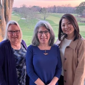 Rabab Butti with Jade Leedham and Judith Dittman