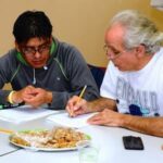 Volunteer Ron Tutoring Teen